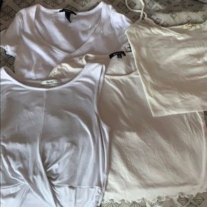 white tops (bundle)